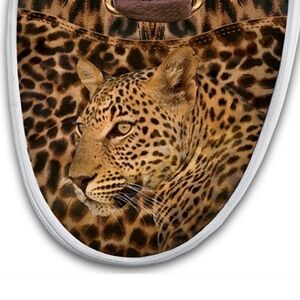 The Bradford Exchange Wild Leopard Sneakers